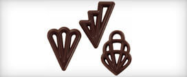 Braun Chocolate Decoration Filigran-Mix